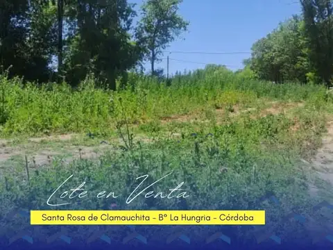Terreno en venta en Santa Rosa De Calamuchita