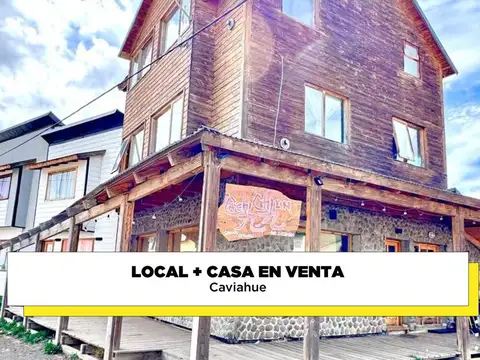 Local comercial + casa en venta Caviahue 