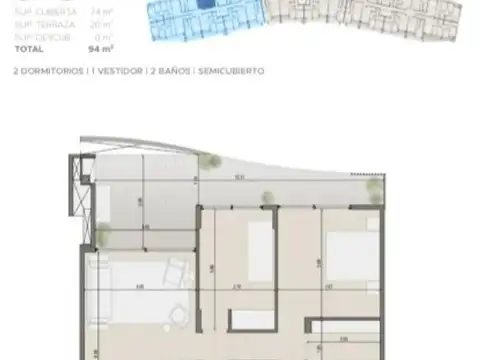 Zafiro Nordelta , Piso 3