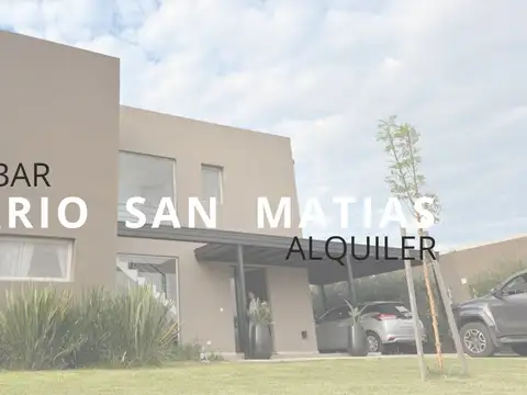 Casa 6 ambientes amoblada con pileta San Matias Escobar