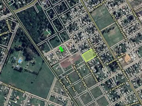 Bompland e/ Tierra del Fuego y Santa Cruz