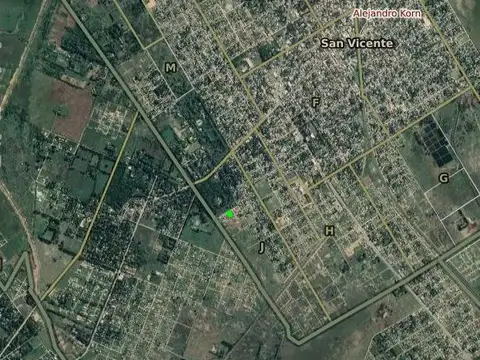 Terreno en Venta 10  mts Frente