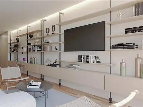 Departamento 2 ambientes con 1 baño