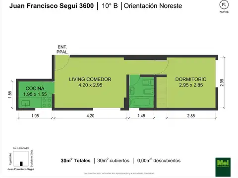 Juan Francisco Segui 3607 , Piso 10