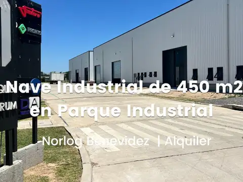 Depósito en alquiler a estrenar en Norlog  Benavidez