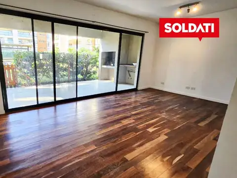 Departamento en venta, 3 ambientes PB con jardin, Eco Aldea , Pilar
