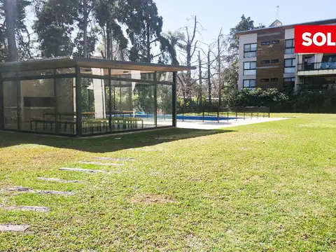Depatamento en venta, con jardin. Eco aldea