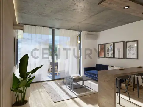 Departamento 2 ambientes con 1 baño