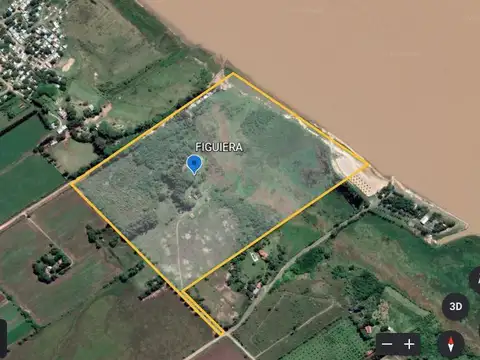 Venta Campo 16 ha con salida al Parana Fighiera