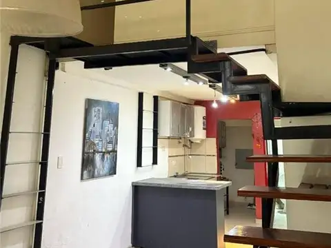 Departamento 2 ambientes con 2 baños