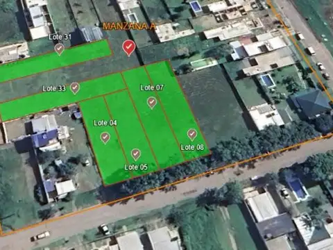 VENTA - Ultimos 10 Lotes a metros del centro y plaza principal de Ricardone.