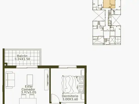 Departamento en Venta al Norte