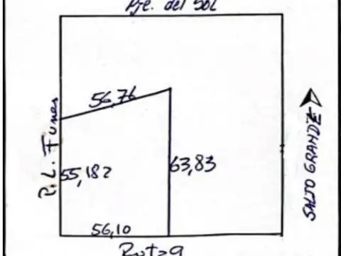 Terreno en Venta en Funes, USD 590.000