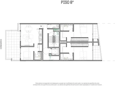 Departamento en Venta de 2 ambientes