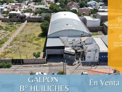 VENTA GALPON 1.323,86m2 JOSE FELICIANO 350 NQN