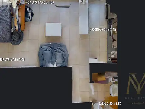 Departamento en Venta de Monoambiente