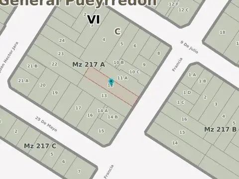 Lote 400m2 Apto desarrollo, Barrio Don Bosco.