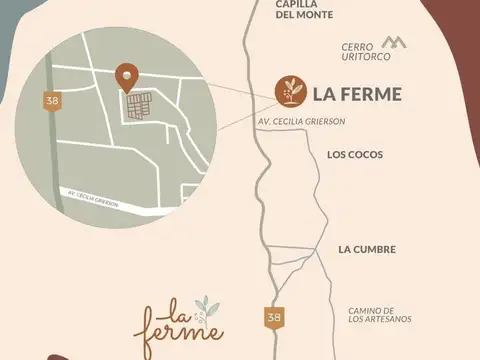 Terreno en Venta en Los Cocos, USD 13.000