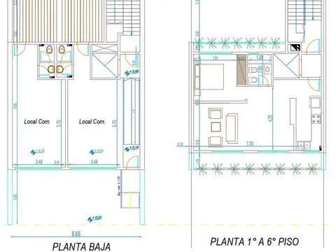 Departamento en Venta de 1 dormitorio