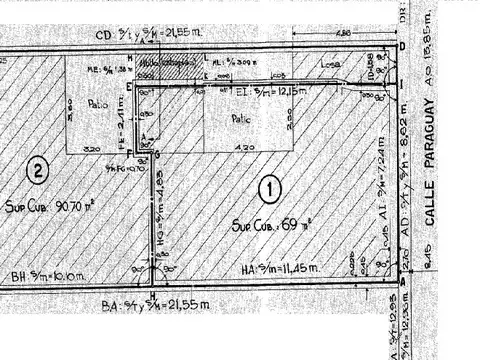 Terreno en Venta en Centro, USD 350.000