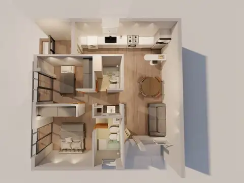 Departamento en Venta de 1 dormitorio