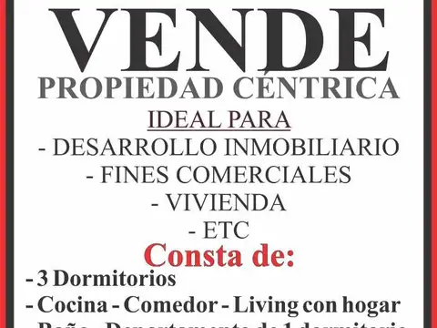 Casa 5 ambientes con 1 baño