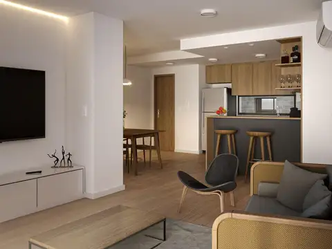 Departamento 4 ambientes con 1 baño