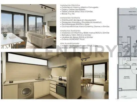 Departamento en Venta en Palermo, USD 121.440