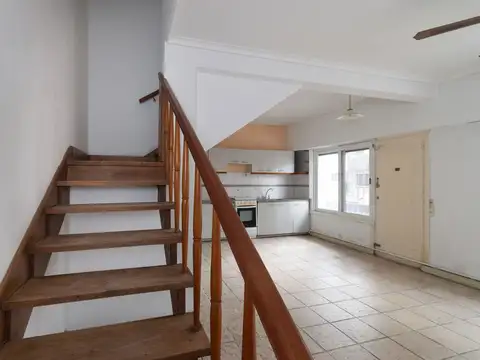 Depto Tipo Casa 3 ambientes con 1 baño