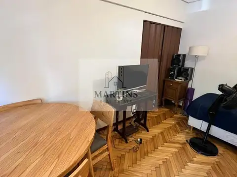 Departamento 2 ambientes con 1 baño