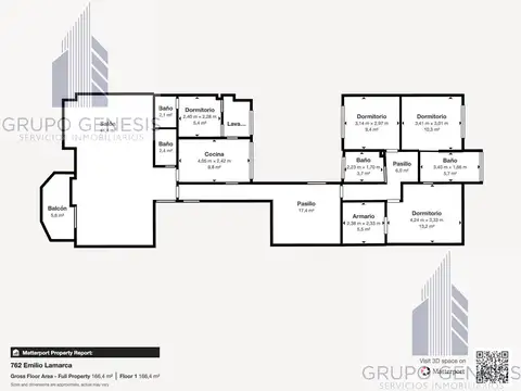 Departamento en Venta de 4 ambientes