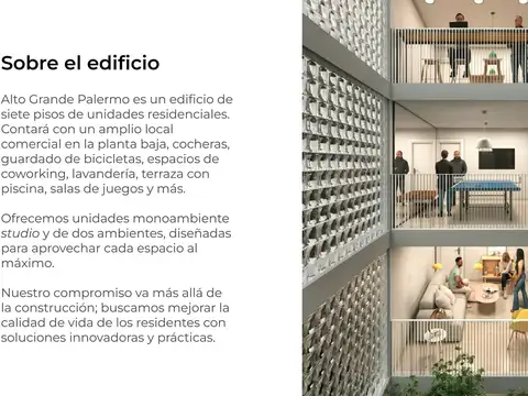 Departamento en Venta de Monoambiente