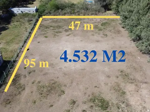 Terreno en Venta 47  mts Frente