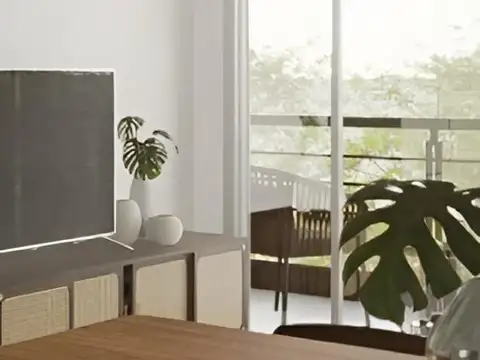 Departamento Monoambiente con 1 baño