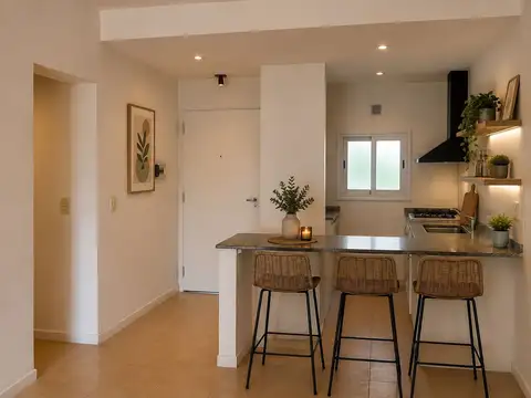 Departamento Monoambiente con 1 baño