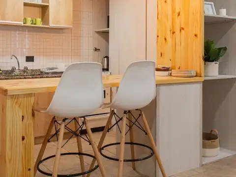 Departamento 2 ambientes con 1 baño