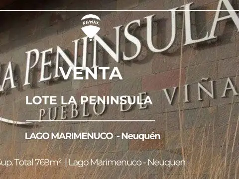 VENTA LOTE LA PENINSULA MARIMENUCO