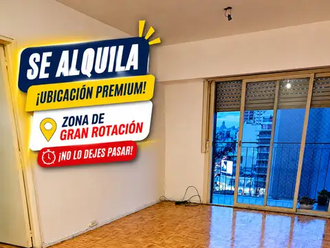   OPORTUNIDAD | 3 AMB C/BALCÓN | APTO PROFESIONAL | MASCOTAS | $960.000  