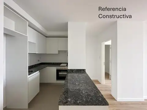 Departamento 2 ambientes con 1 baño