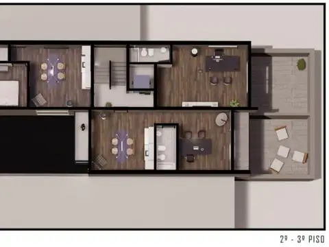 Departamento en Venta de 2 ambientes