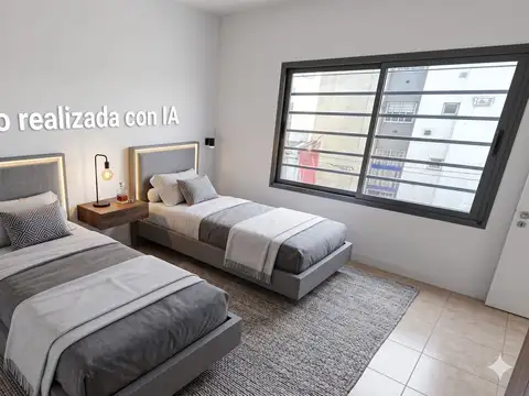 Depto Tipo Casa 2 ambientes con 1 baño