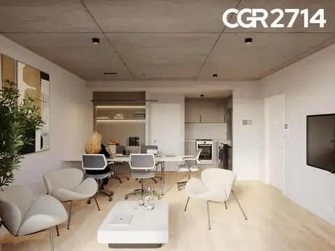 Departamento Monoambiente con 1 baño