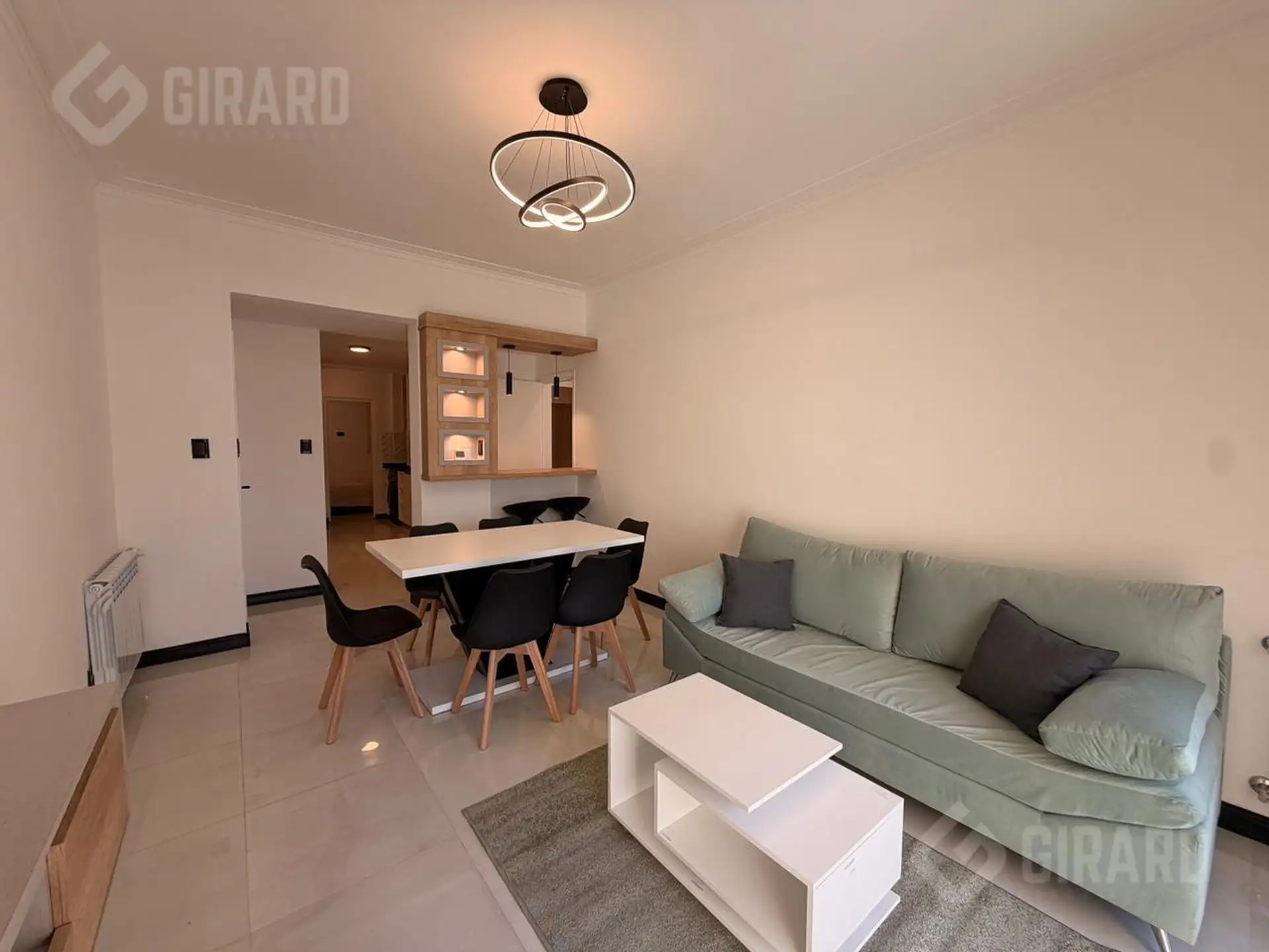 Depto 3 amb, 64m² con balcón — Plaza Colon