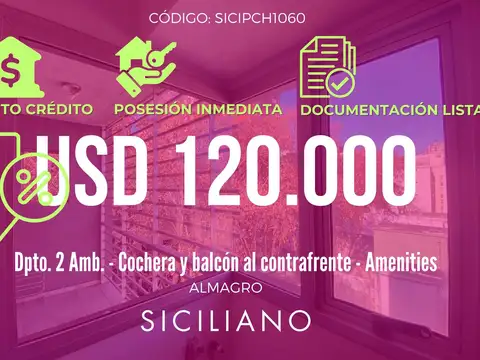 Departamento en Almagro