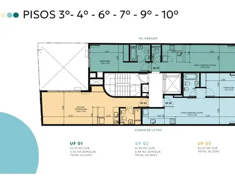 Emprendimiento en pozo departamentos en Belgrano