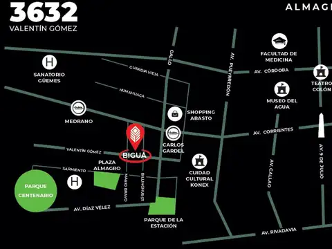 VENTA POZO-Departamento 2 Amb -ALMAGRO