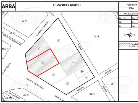Terreno en Venta en Pilar, USD 550.000