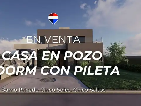 VENTA DE CASA | BARRIO PRIVADO CINCO SOLES 
