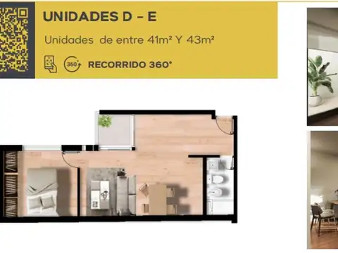 Departamento en el emprendimiento Proyecto San Juan 600