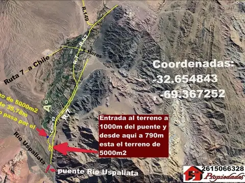 Terreno en Venta de 5000,0 m2